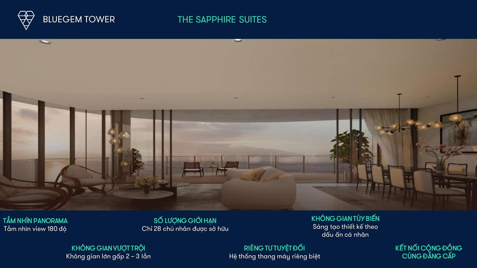 The Sapphire Suites - Căn Hộ Cao Cấp Nhất Tại BlueGem Tower