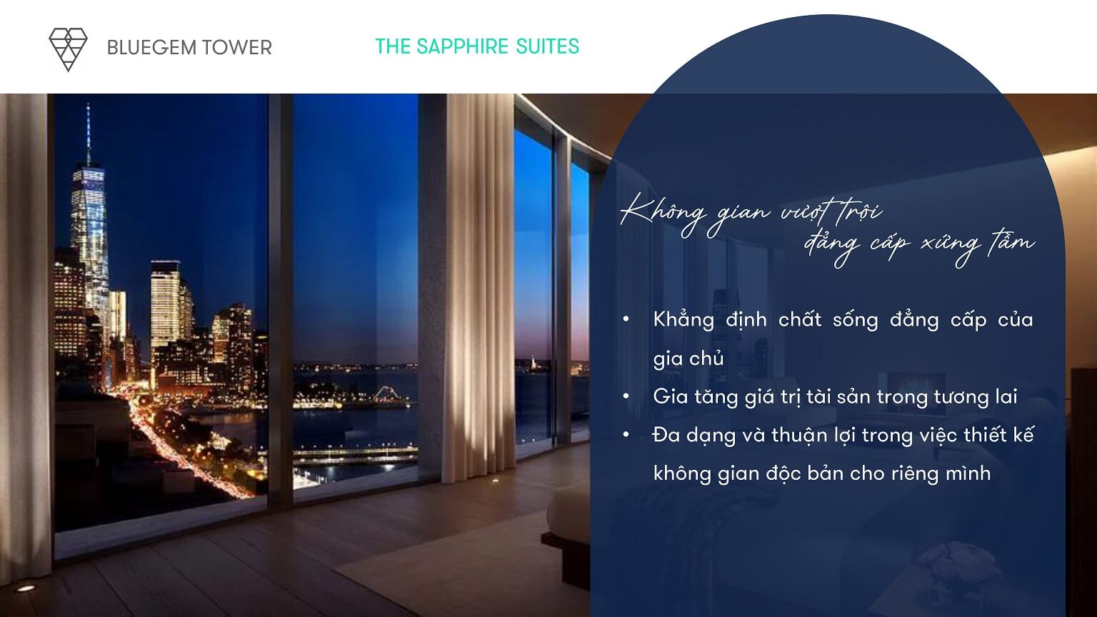 The Sapphire Suites - Căn Hộ Cao Cấp Nhất Tại BlueGem Tower